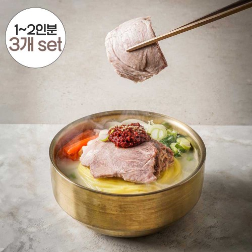 제주삼대국수 고기국수 1~2인분 3개 set
