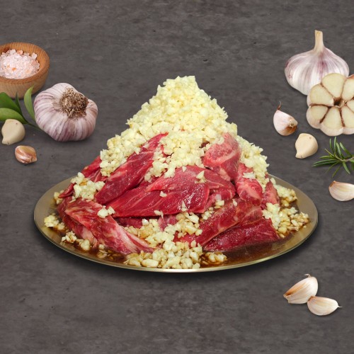 [하누리] 마늘양념 소갈비살 500g