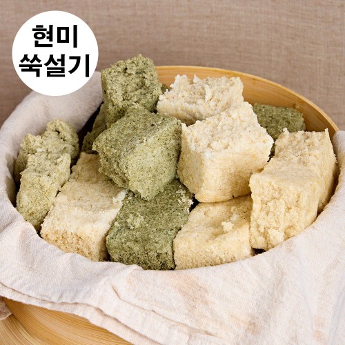 발아현미 쑥설기떡 600g