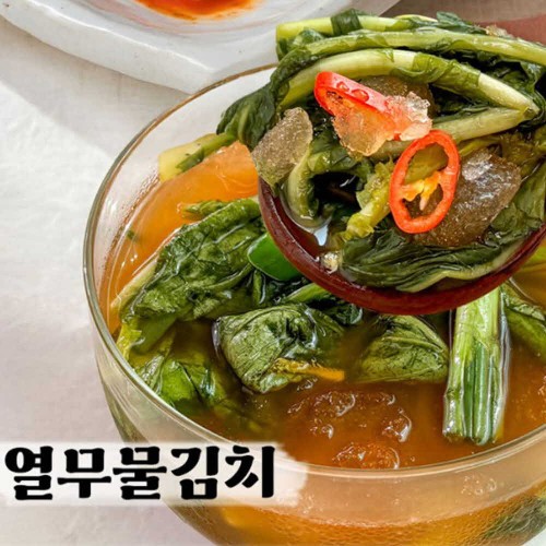 26년전통맛집 귀빈정 진심 열무물김치1kg