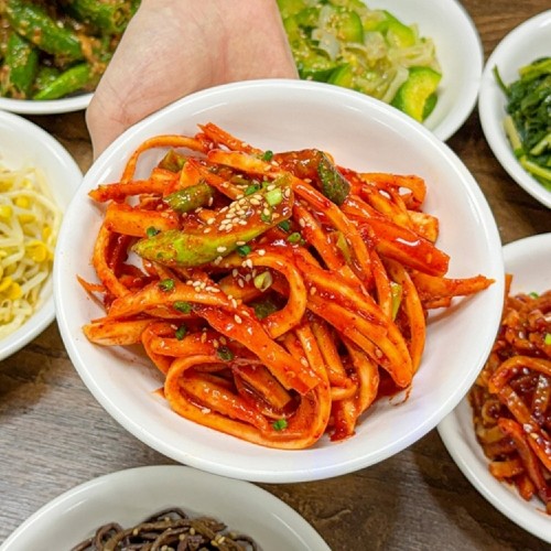 [맛있는집밥] 정성가득 4종 수제 반찬 3번 세트 (애호박나물볶음 190g  취나물 120g  무나물 230g  고사리나물볶음 180g)