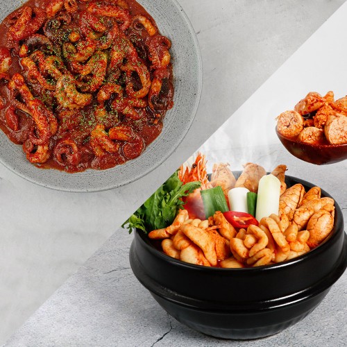 미각기행 목동 알탕 670g x 2팩 + 미각기행 목동쭈꾸미 레드 300g x 2팩 세트