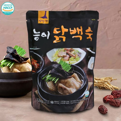 [어하둥둥] 정성담은 능이닭백숙 1.6kg