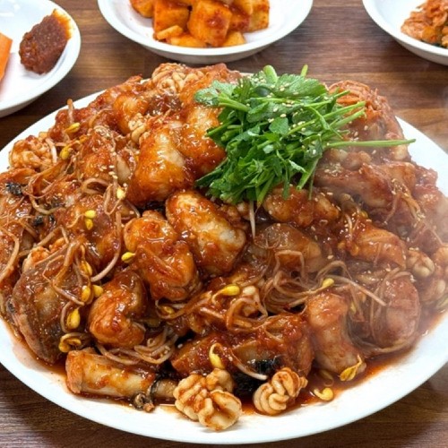 [청년수산] 특제소스 뼈있는 아귀찜 밀키트 1.3kg