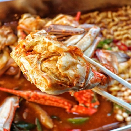 어성호 캠핑요리 한마리 꽃게탕(1-2인분) 350g