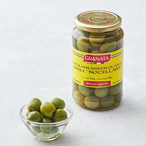 그라나타 시칠리 그린올리브 570g