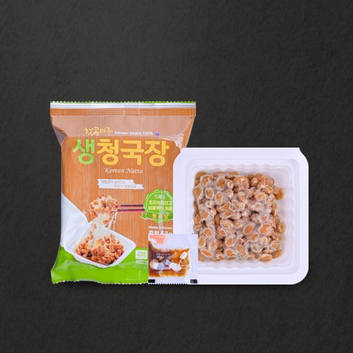 햇콩마루 바로먹는 생 청국장(낫또형) 53g x 60개입