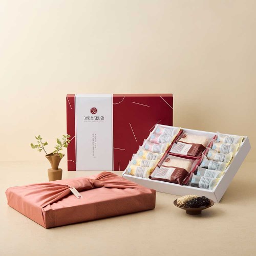 은정종합 1호 2단 낱개포장 선물+보자기 450g