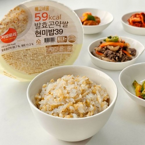 빼고비움 발효곤약현미밥39 30개