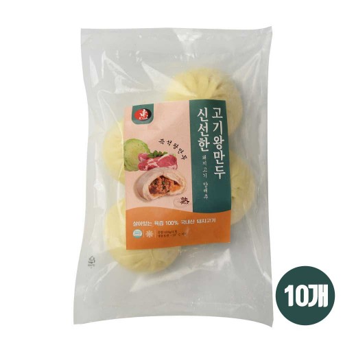 혜혜푸드 즉석왕만두 양배추 만두 550g x 10개