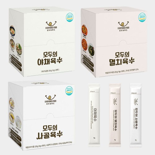 모두의푸드 혼합(야채1/멸치1/사골1)