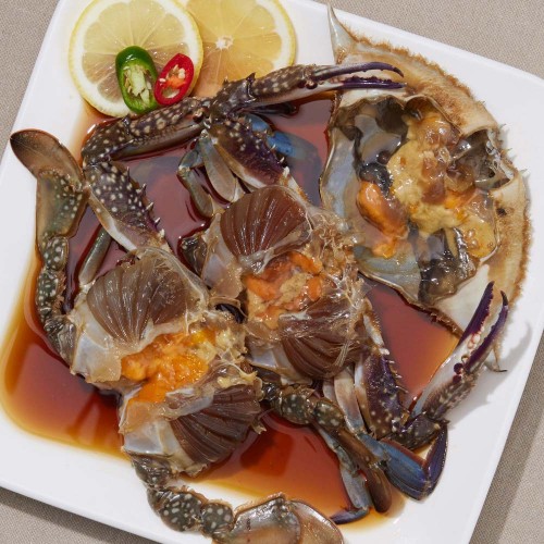 [햇땅] 연평도 못난이 암꽃게장 간장게장 알배기 3kg 5미
