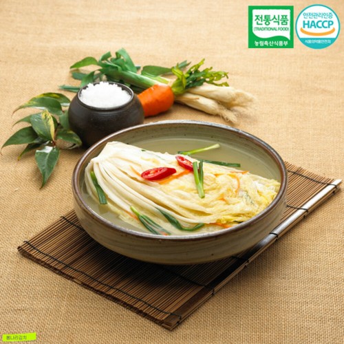 봄나리김치 100% 국내산 백김치(중숙) 3kg