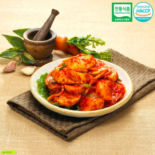 봄나리김치 100% 국내산 석박지 5kg
