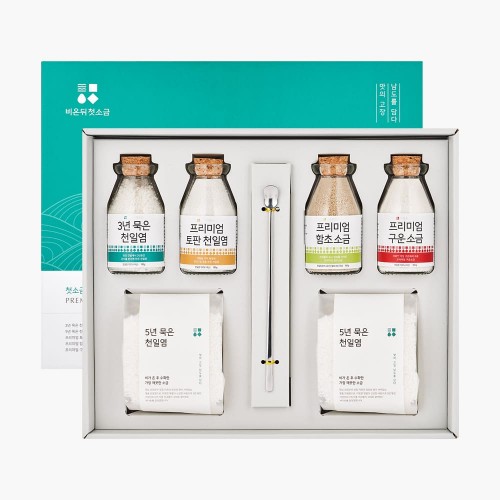 첫소금 프리미엄 소금 선물세트 2호