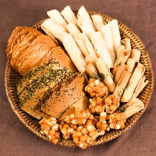 한가득 바삭 종합전병 1+1봉 1.4kg(실중량 1.2kg)