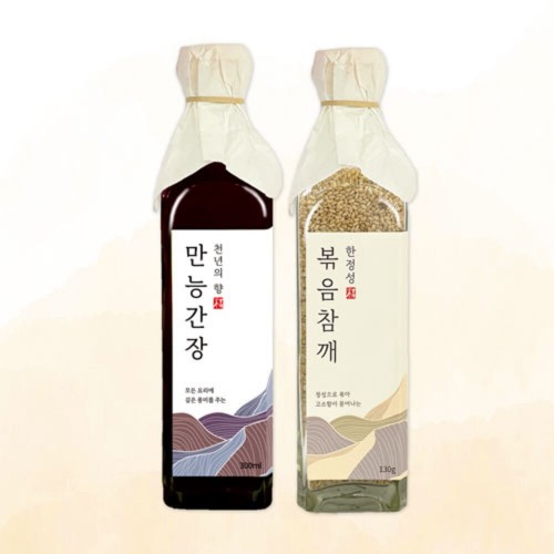 한정성 만능간장1병+볶음참깨1병