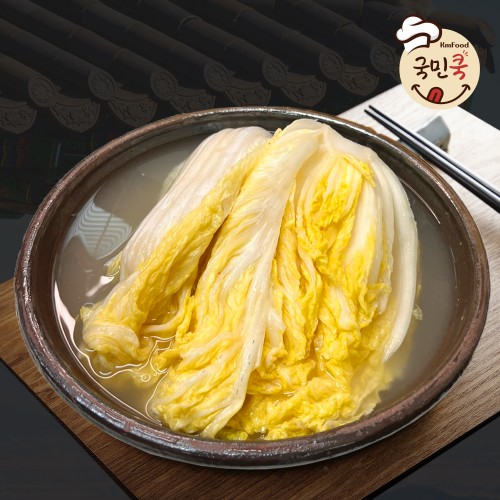 국민쿡 남도일품 백김치 3kg