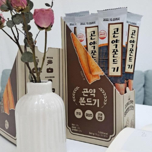 맛있는 저칼로리 곤약쫀드기 10박스 200봉
