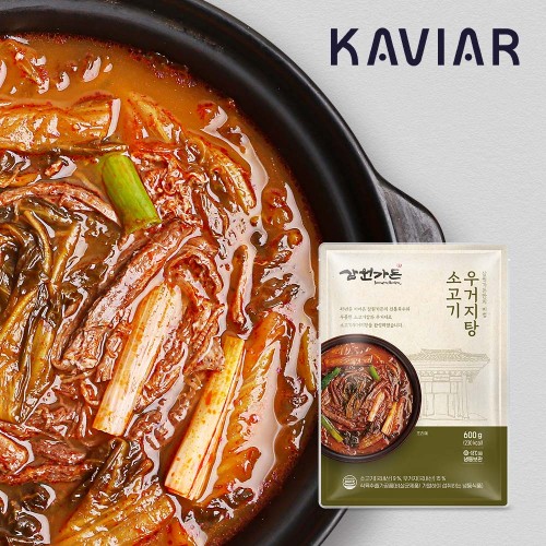 삼원가든 소고기 우거지탕 600g X 4팩