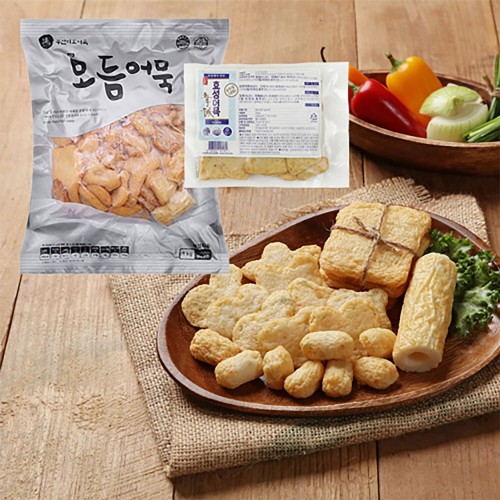 부산어묵 모듬어묵1kg 1봉+고급모듬260g 2봉