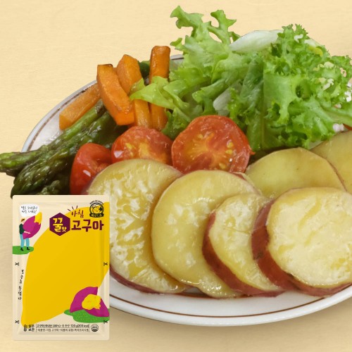 바로드숑 아침 꿀맛고구마(슬라이스) 120g x 10팩