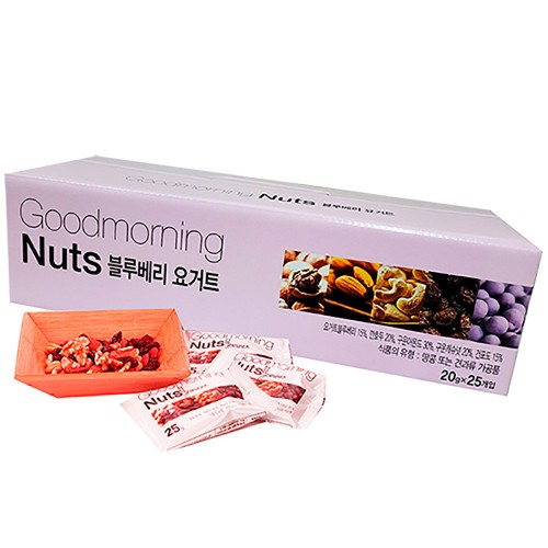 GMN 블루베리요거트 하루견과(25봉) 선물세트