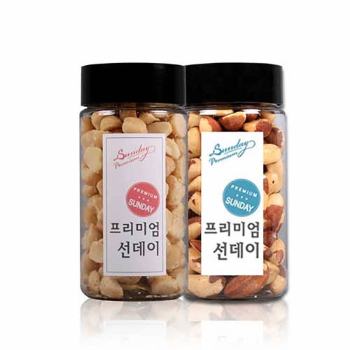 선데이견과 마카다미아220g+브라질넛230g