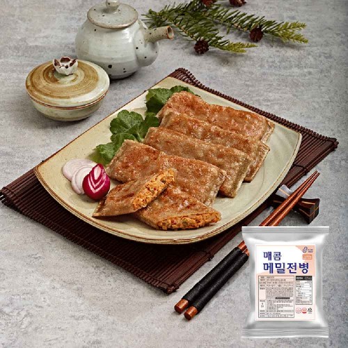 천두식품 풀잎마켓 메밀전병1.2kg