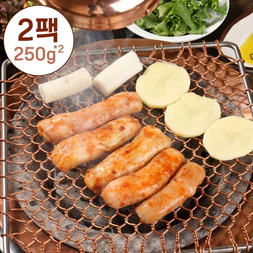 [김가네] 명가 양념납작대창 250g 2팩