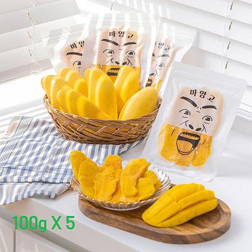 푸드터치 태국 건망고 말린망고 100g * 5개입