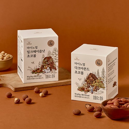 마이노멀 저당 초코볼 30g x5개입