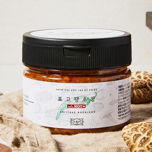 [광명농산] 오밀리 표고땡초장 250g