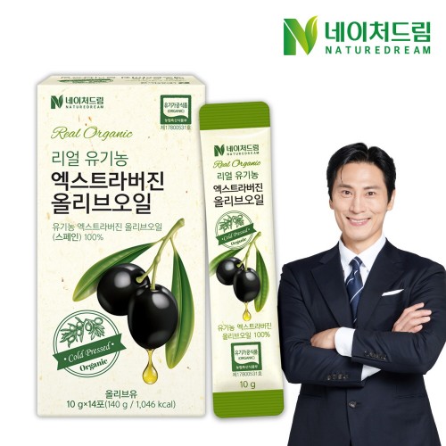 네이처드림 리얼 유기농 엑스트라버진 올리브오일 14포