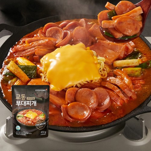 교동 프리미엄 부대찌개 450g 7팩