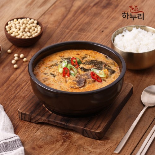 하누리 한우 콩비지찌개 600g(2인분) x 3팩