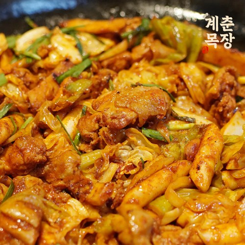 계춘목장 비법양념 춘천식 닭갈비 500g 1팩