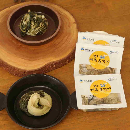 데친 배추우거지200g*6팩