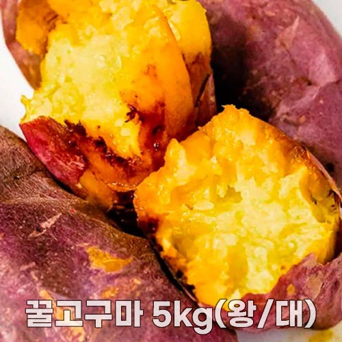 25년산 세척 꿀고구마 5kg(왕/대)