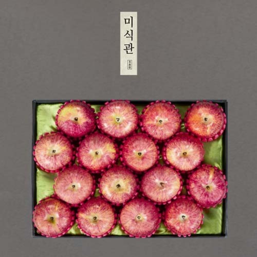 [미식관] 청송사과 특선세트(대과 5kg/14~17과 개당300-330g내외)
