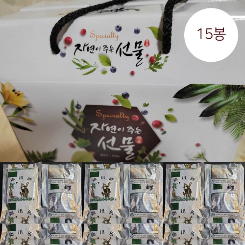 수로산삼 산양산삼 100프로 추출엑기스 90ml x 15봉