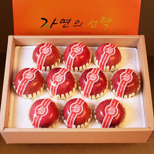 B2010001 명품사과세트 3.1kg (9-10과)