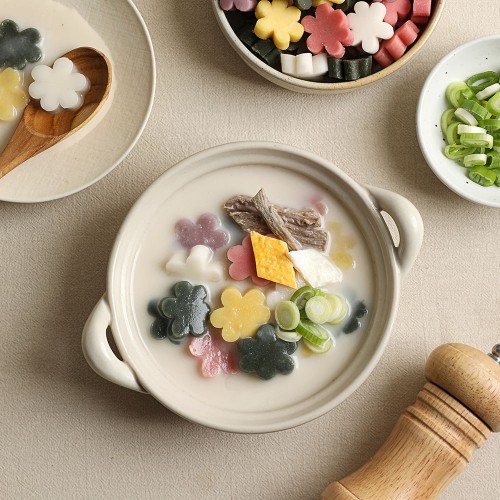 오색 꽃 떡국떡 2팩 (500g*2)