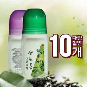 다희연 피부 진정 보습녹차 산도롱 쿨링겔 120ml x 10개