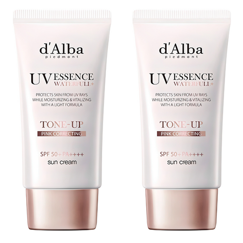달바 워터풀 톤업 선크림 SPF 50+ PA++++, 50ml, 2개