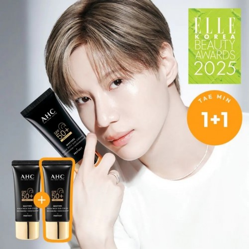 [선케어1등/태민PICK]AHC 마스터즈 아쿠아리치 선크림 30ml 1+1 기획